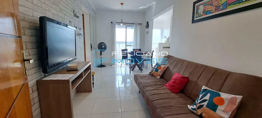 Foto 1 de Apartamento com 1 Quarto à venda, 42m² em Maracanã, Praia Grande