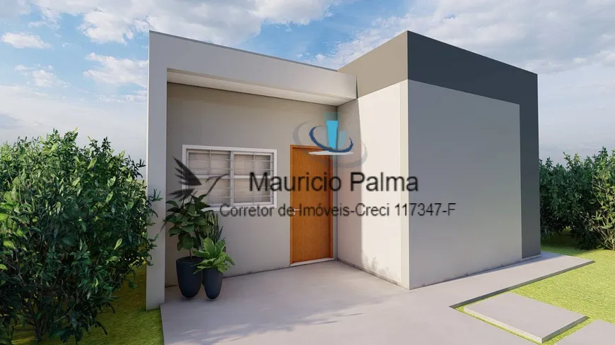 Foto 1 de Casa com 2 Quartos à venda, 49m² em Jardim Indaiá, Araraquara