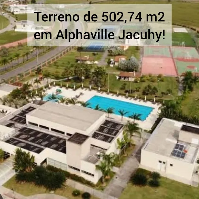 Foto 1 de Lote/Terreno à venda, 502m² em Alphaville Jacuhy, Serra