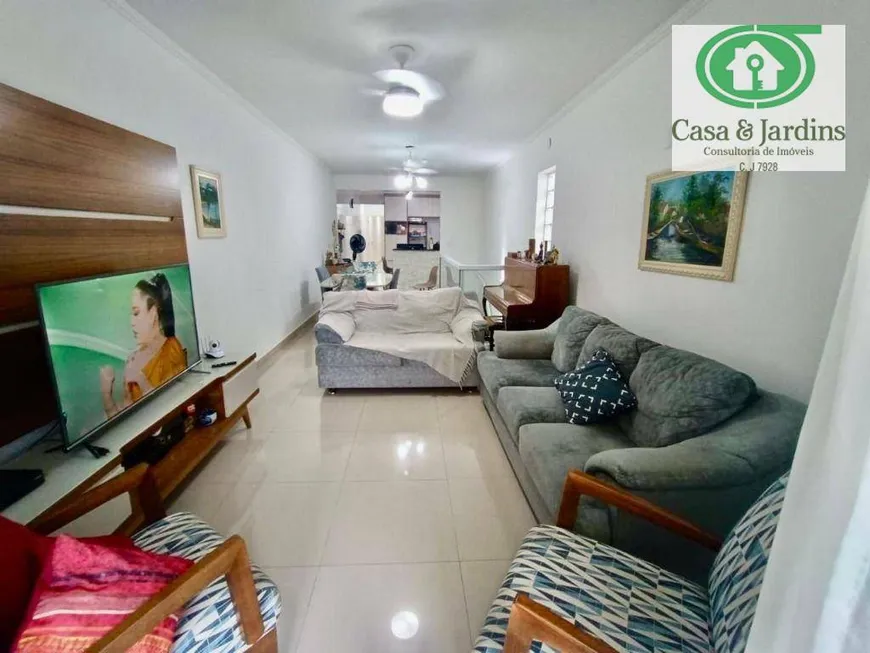 Foto 1 de Casa com 3 Quartos à venda, 129m² em Ponta da Praia, Santos