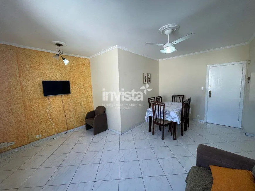 Foto 1 de Apartamento com 1 Quarto à venda, 50m² em Boqueirão, Santos