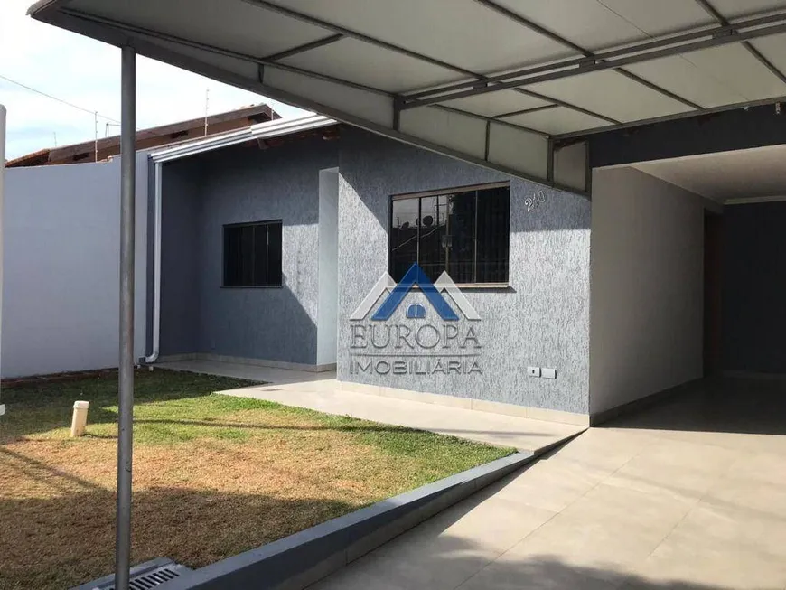 Foto 1 de Casa com 3 Quartos à venda, 125m² em Jardim Nobre, Rolândia