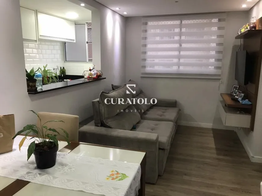 Foto 1 de Apartamento com 2 Quartos à venda, 47m² em Vila Homero Thon, Santo André