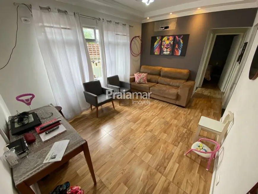 Foto 1 de Apartamento com 2 Quartos à venda, 81m² em Parque Bitaru, São Vicente