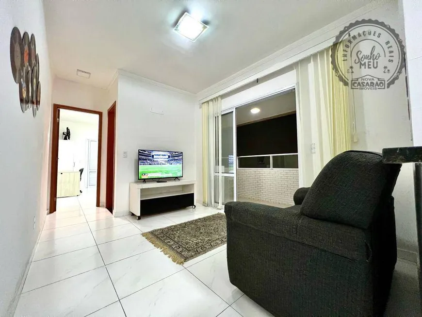 Foto 1 de Apartamento com 1 Quarto à venda, 52m² em Vila Guilhermina, Praia Grande