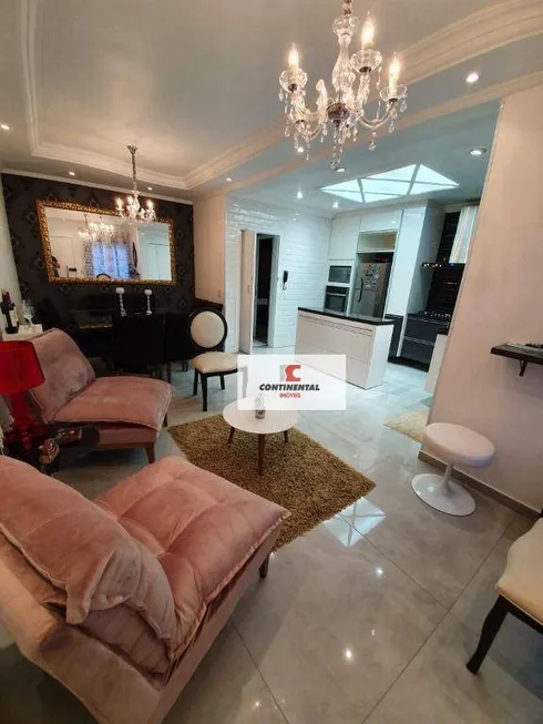 Foto 1 de Apartamento com 2 Quartos à venda, 76m² em Vila Euclides, São Bernardo do Campo
