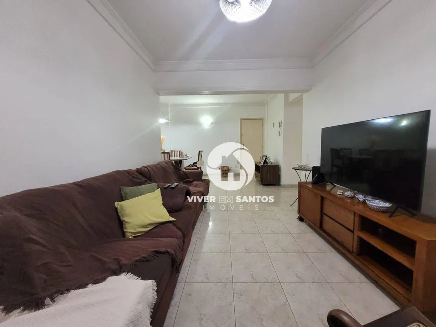 Foto 1 de Apartamento com 3 Quartos à venda, 130m² em Pompeia, Santos