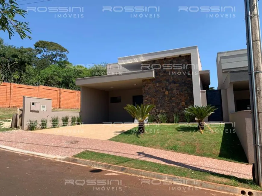 Foto 1 de Casa de Condomínio com 3 Quartos à venda, 150m² em Bonfim Paulista, Ribeirão Preto