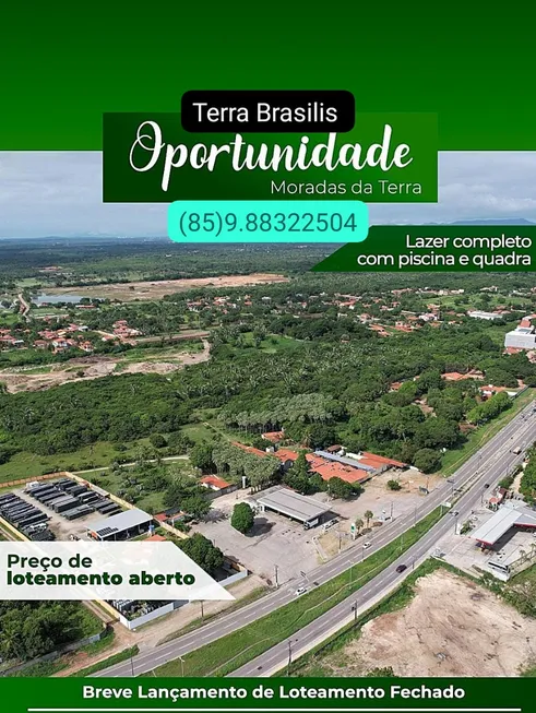 Foto 1 de Lote/Terreno à venda, 200m² em Jacunda, Aquiraz