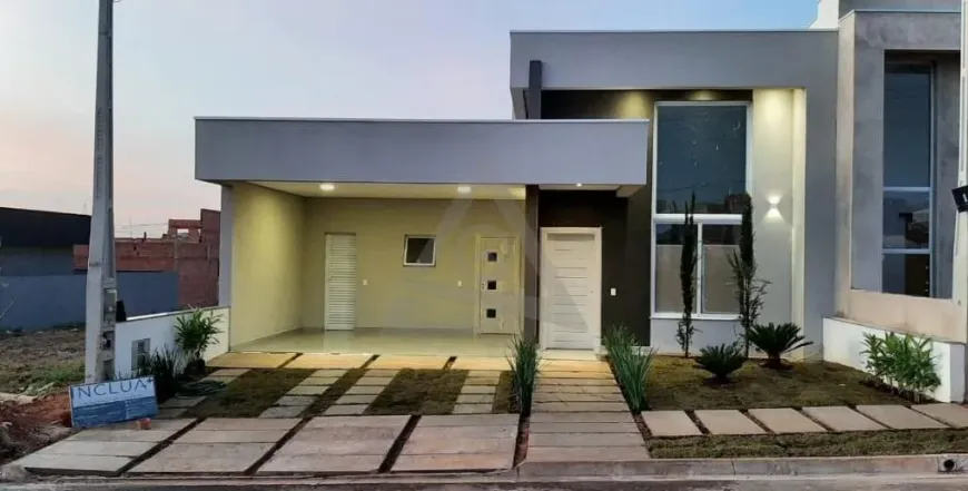 Foto 1 de Casa de Condomínio com 3 Quartos à venda, 184m² em Parque Olívio Franceschini, Hortolândia