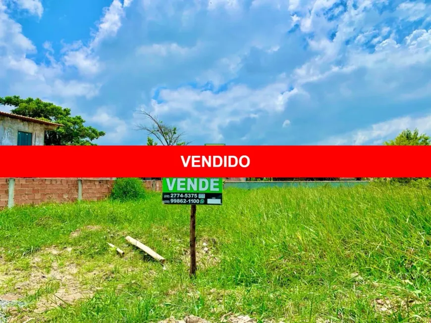 Foto 1 de Lote/Terreno à venda, 450m² em Recanto dos Paratis, Casimiro de Abreu