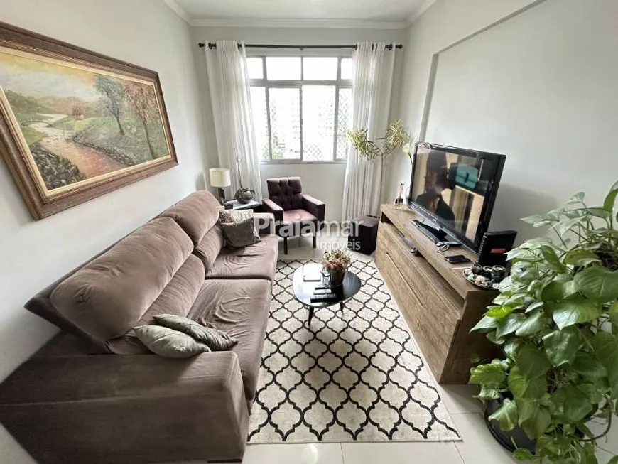 Foto 1 de Apartamento com 1 Quarto à venda, 55m² em Gonzaguinha, São Vicente