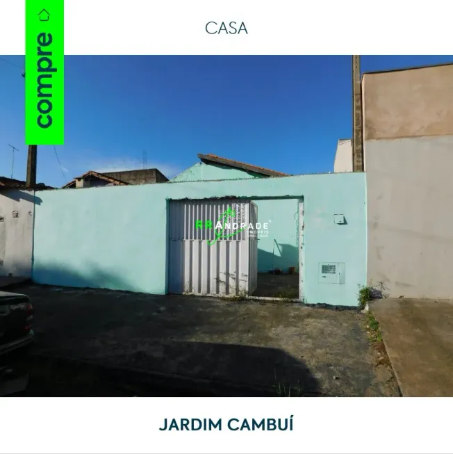 Foto 1 de Casa com 2 Quartos à venda, 52m² em Jardim Cambui, Franca