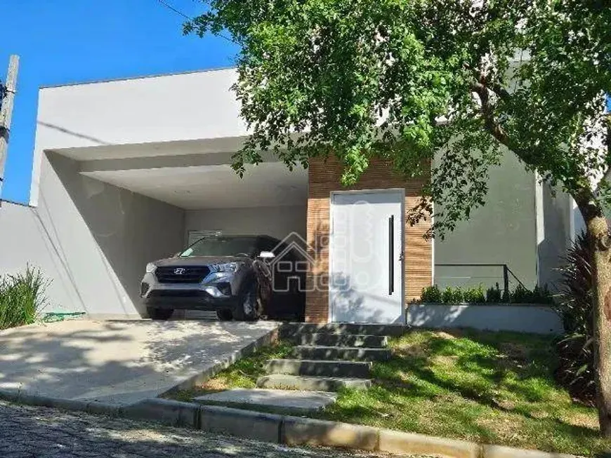 Foto 1 de Casa de Condomínio com 3 Quartos à venda, 165m² em Venda das Pedras, Itaboraí