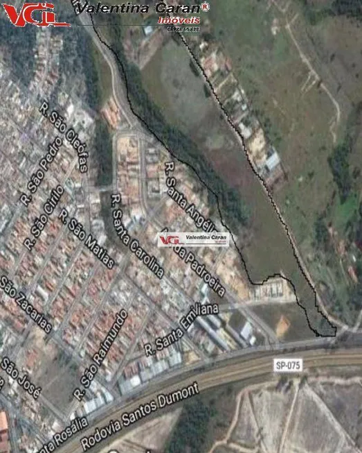 Foto 1 de Lote/Terreno à venda, 113000m² em Guaraú II , Salto