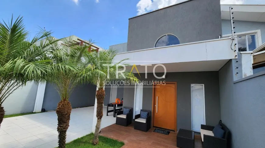 Foto 1 de Casa de Condomínio com 3 Quartos à venda, 180m² em Residencial Terras do Barão, Campinas