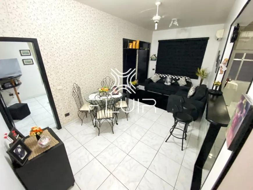 Foto 1 de Apartamento com 2 Quartos à venda, 48m² em Boqueirão, Santos