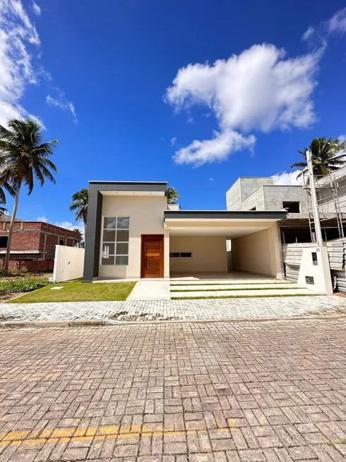 Foto 1 de Casa de Condomínio com 3 Quartos à venda, 122m² em Cajupiranga, Parnamirim