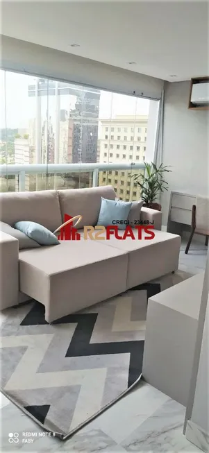 Foto 1 de Flat com 1 Quarto à venda, 54m² em Itaim Bibi, São Paulo