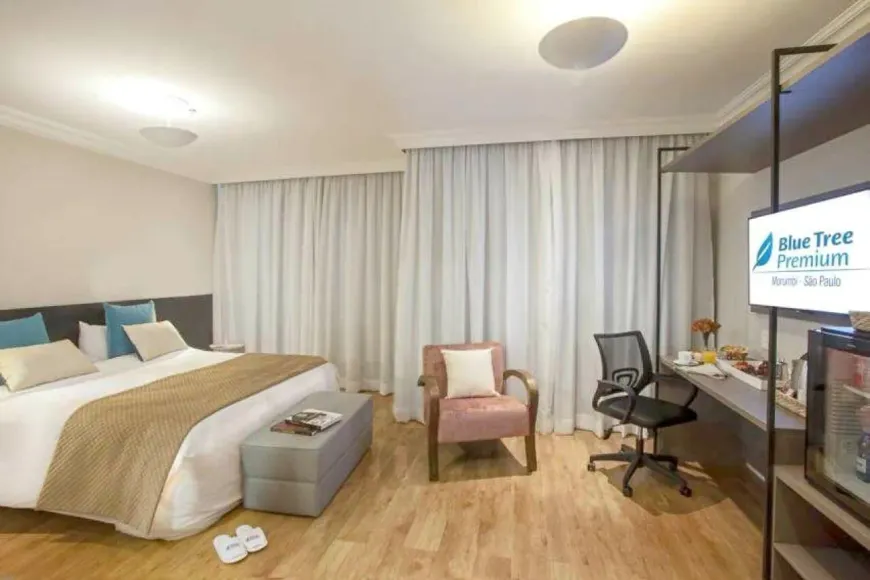 Foto 1 de Flat com 1 Quarto à venda, 27m² em Morumbi, São Paulo