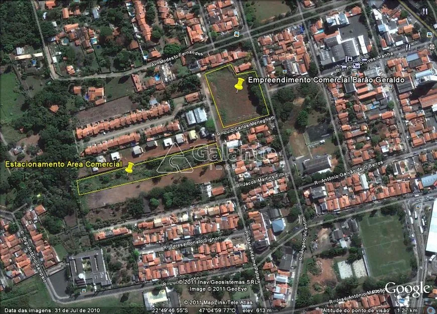 Foto 1 de Lote/Terreno à venda, 8672m² em Barão Geraldo, Campinas