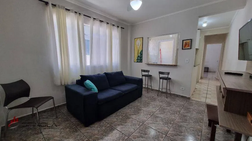 Foto 1 de Apartamento com 1 Quarto à venda, 56m² em Vila Caicara, Praia Grande