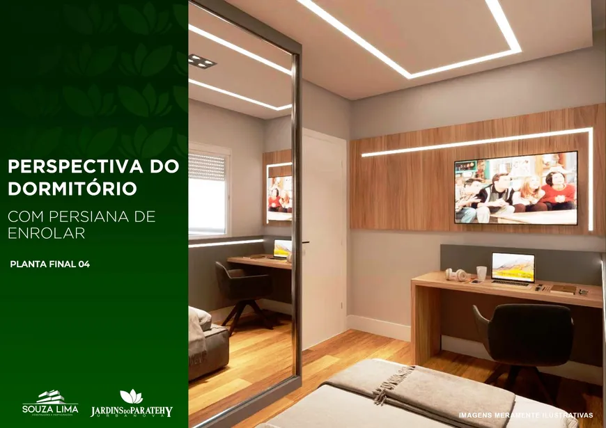 Foto 1 de Apartamento com 2 Quartos à venda, 60m² em Urbanova I, São José dos Campos