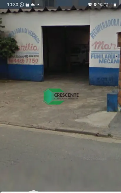 Foto 1 de Galpão/Depósito/Armazém à venda, 306m² em Vila Scarpelli, Santo André