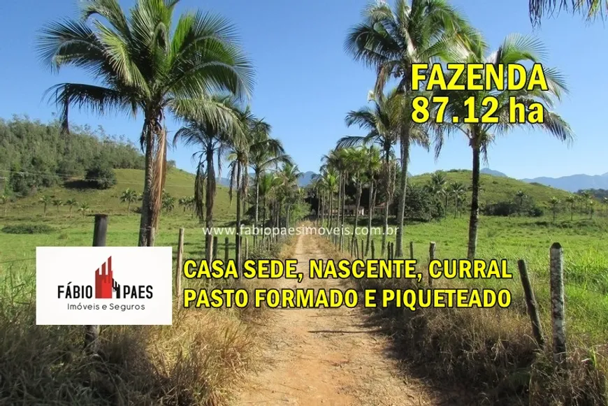 Foto 1 de Fazenda/Sítio com 2 Quartos à venda, 871200m² em Maraporã, Cachoeiras de Macacu