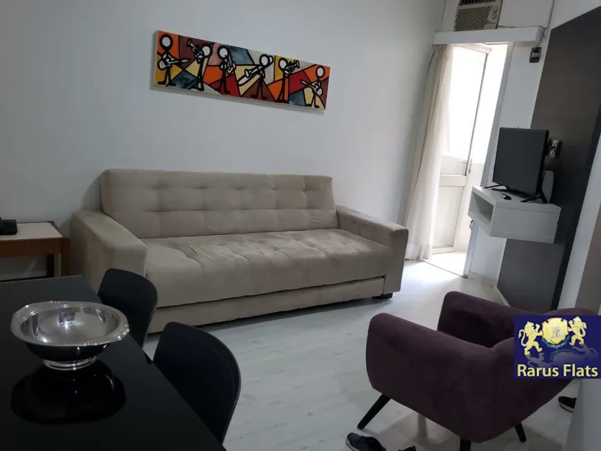 Foto 1 de Flat com 1 Quarto para alugar, 33m² em Jardins, São Paulo