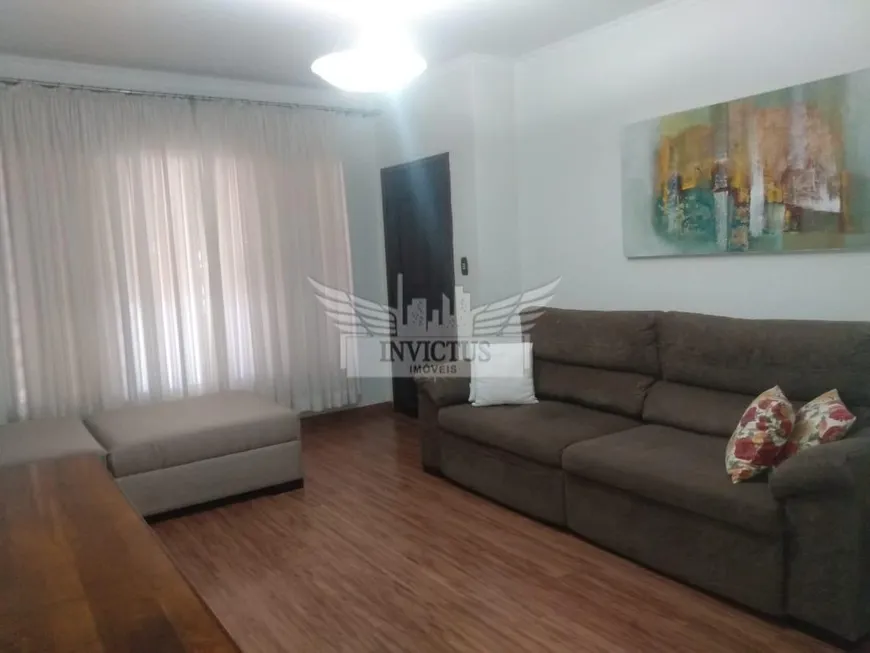 Foto 1 de Sobrado com 3 Quartos à venda, 170m² em Vila Scarpelli, Santo André