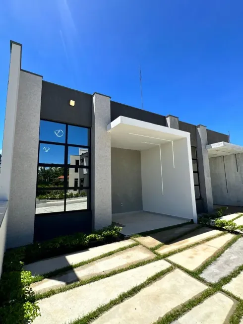 Foto 1 de Casa de Condomínio com 2 Quartos à venda, 77m² em Loteamento Sol Nascente, Aquiraz