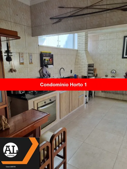 Foto 1 de Casa de Condomínio com 3 Quartos à venda, 150m² em Horto Florestal, Sorocaba