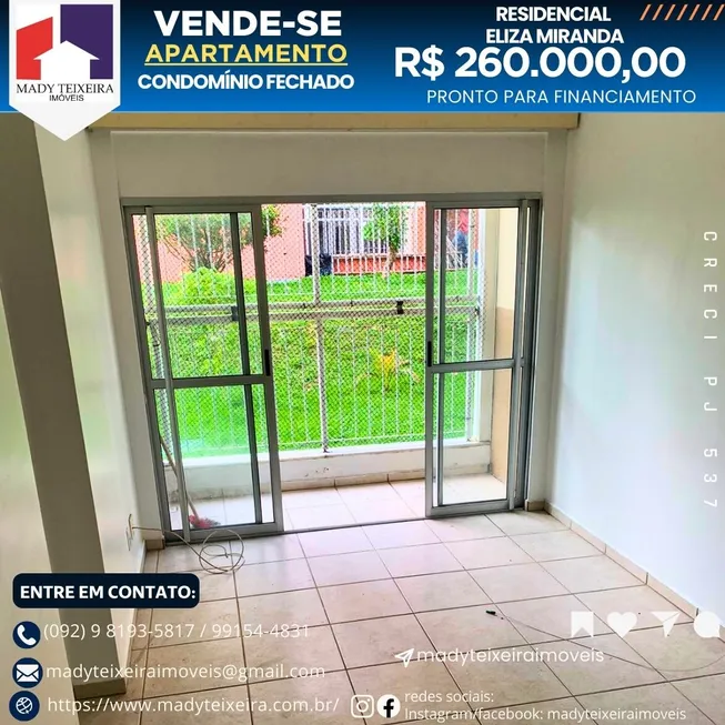 Foto 1 de Apartamento com 3 Quartos à venda, 74m² em Distrito Industrial I, Manaus