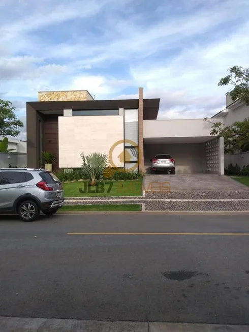 Foto 1 de Casa de Condomínio com 4 Quartos à venda, 269m² em Alphaville Flamboyant Residencial Araguaia, Goiânia