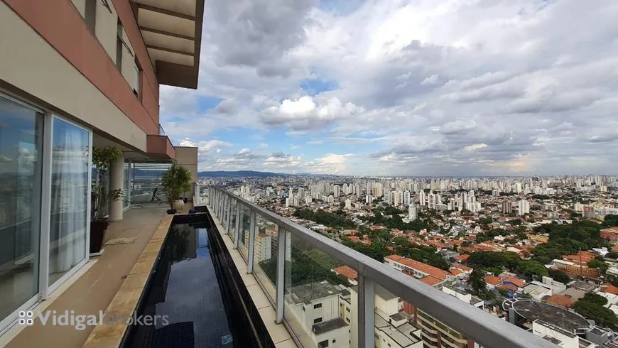 Foto 1 de Cobertura com 4 Quartos à venda, 419m² em Alto da Lapa, São Paulo
