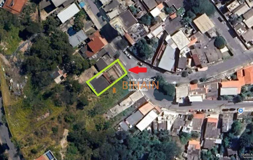 Foto 1 de Lote/Terreno à venda, 635m² em Palmeiras, Belo Horizonte