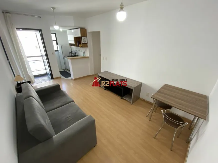 Foto 1 de Flat com 1 Quarto para alugar, 35m² em Vila Nova Conceição, São Paulo