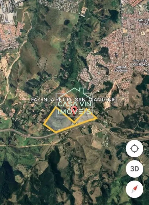 Foto 1 de Lote/Terreno à venda, 656000m² em Jardim Panorama, Jacareí