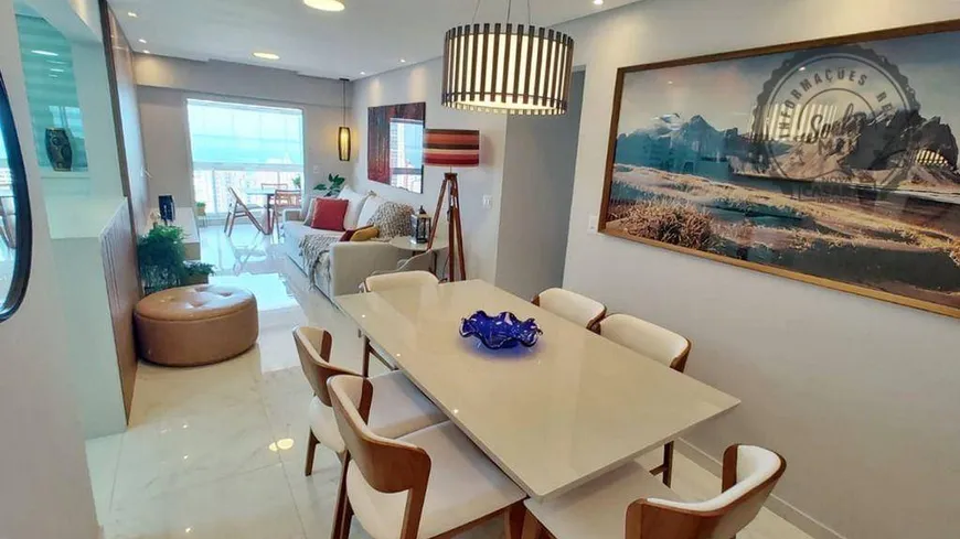 Foto 1 de Apartamento com 3 Quartos à venda, 148m² em Vila Guilhermina, Praia Grande