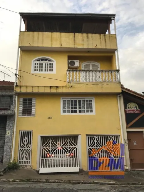 Foto 1 de Sobrado com 3 Quartos à venda, 180m² em Jardim das Flores, Osasco