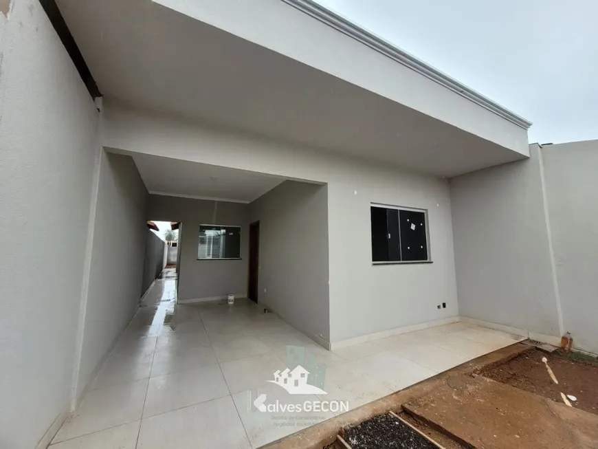 Foto 1 de Casa com 3 Quartos à venda, 90m² em Vila Santa Luzia, Campo Grande
