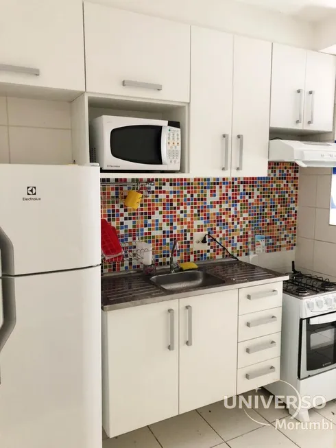 Foto 1 de Apartamento com 2 Quartos à venda, 45m² em Vila Indiana, Taboão da Serra