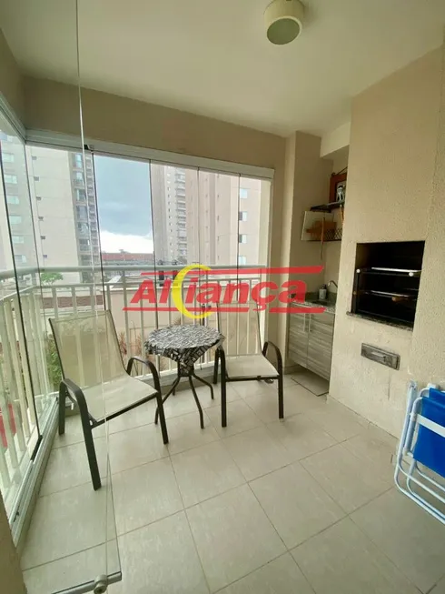 Foto 1 de Apartamento com 3 Quartos à venda, 75m² em Vila Augusta, Guarulhos