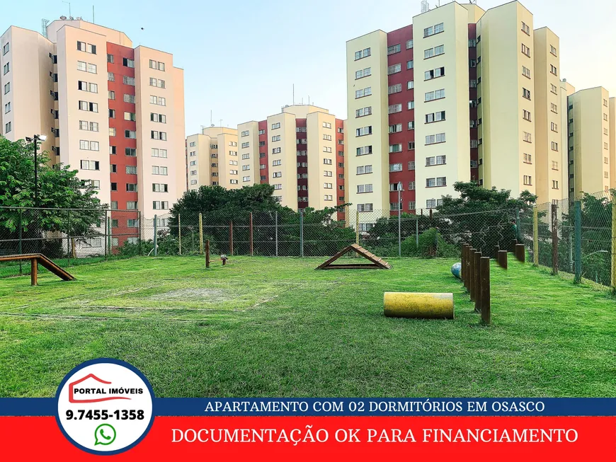 Foto 1 de Apartamento com 2 Quartos à venda, 55m² em Bandeiras, Osasco