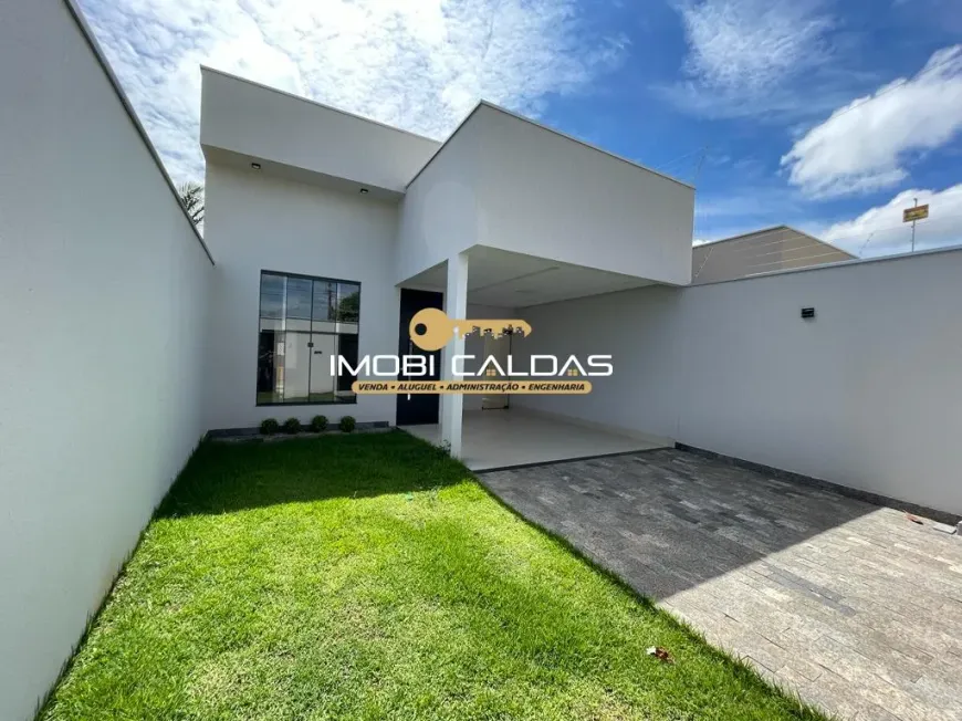 Foto 1 de Casa com 3 Quartos à venda, 125m² em Do Turista 2 Etapa, Caldas Novas