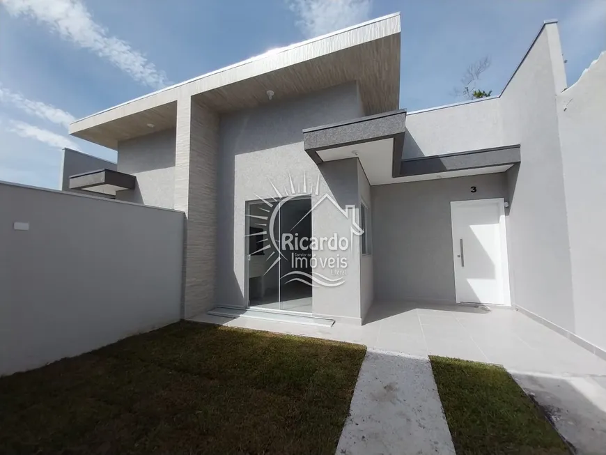 Foto 1 de Casa com 3 Quartos à venda, 73m² em Balneário Ipacaraí, Matinhos