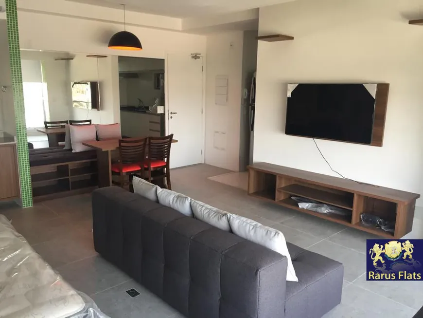 Foto 1 de Flat com 1 Quarto à venda, 45m² em Campo Belo, São Paulo