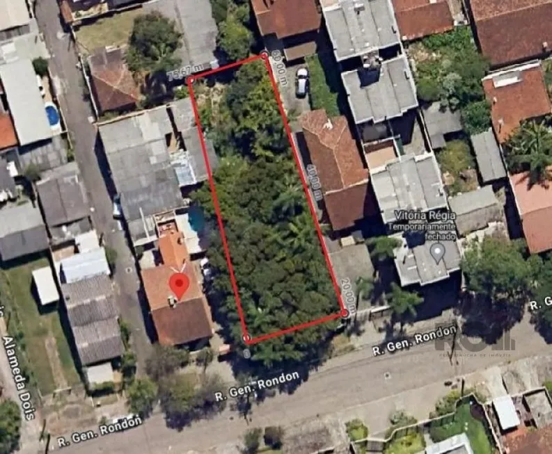 Foto 1 de Lote/Terreno à venda, 599m² em Tristeza, Porto Alegre