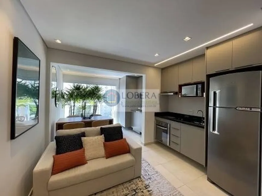 Foto 1 de Apartamento com 1 Quarto à venda, 35m² em Santo Amaro, São Paulo